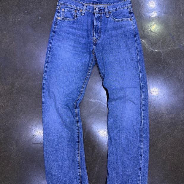 리바이스 501 빈티지 스톤 워싱 레귤러핏 데님팬츠 30