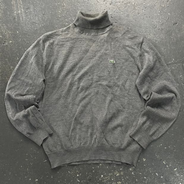 100 라코스테 목폴라 니트 