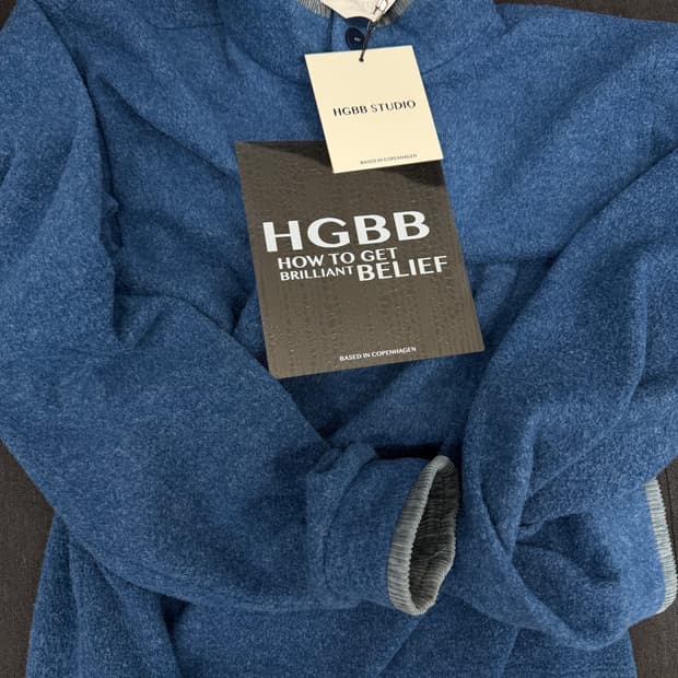HGBB STUDIO river longsleeves blue(S)