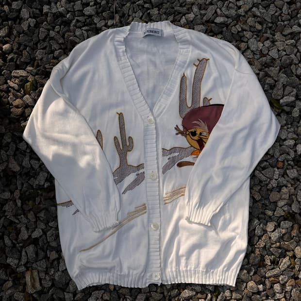 ICEBERG(ITALY)자수 카디건 (실측확인)