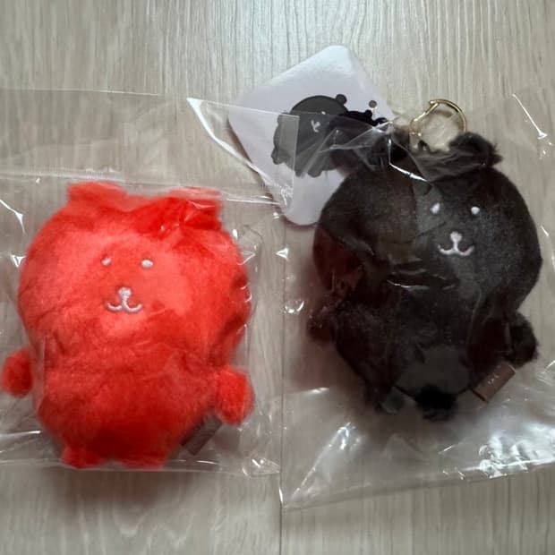 나가노마켓 부산 농담곰 빨강, 검정 새상품 양도합니다