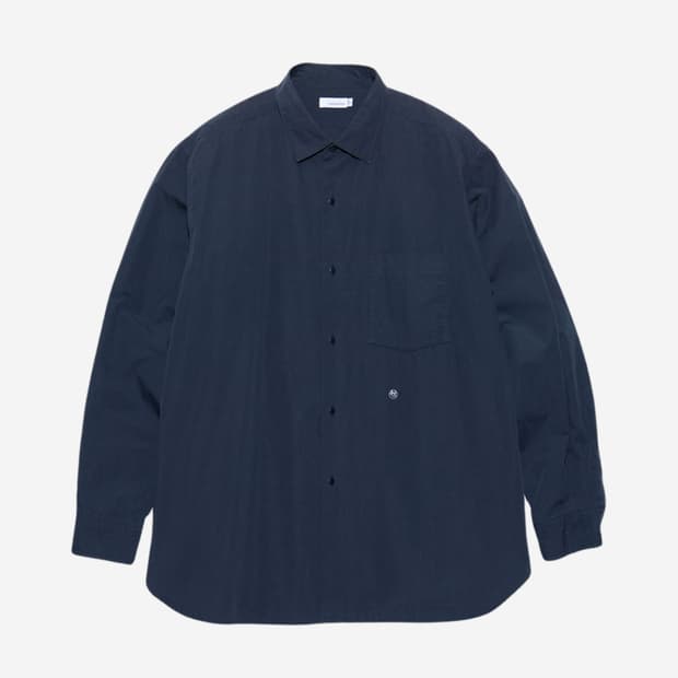나나미카 셔츠 XL 네이비 nanamica navy shirts XL