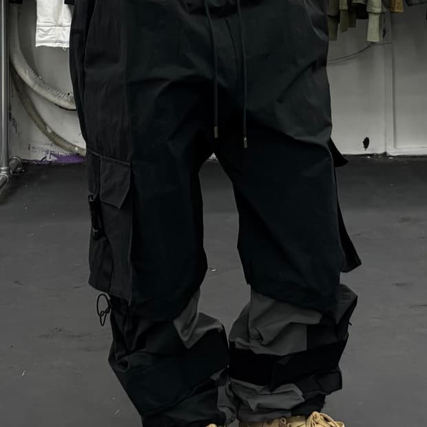 드네이지 나일론 카고팬츠