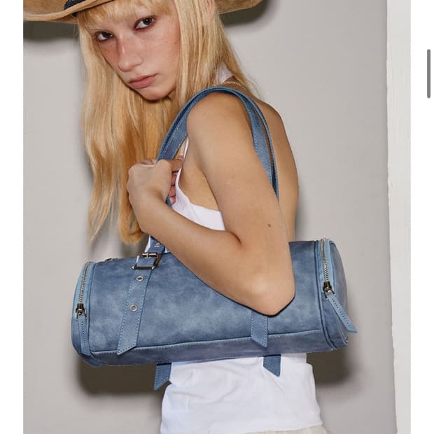 샌드뮤지엄 OAK BAG [Steel Blue]