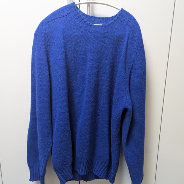 제이미슨스 셔틀랜드 니트 블루