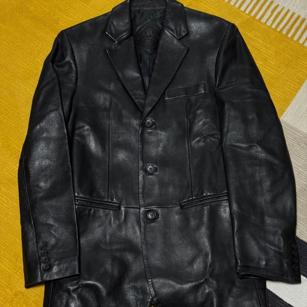 Balenciaga leather jacket