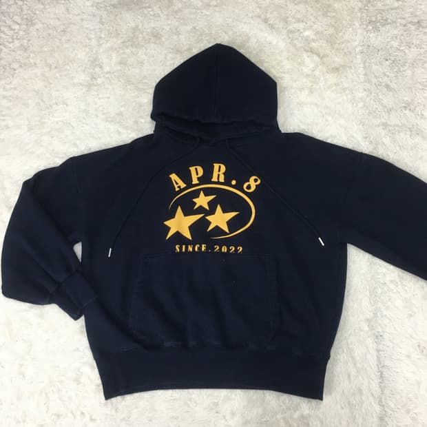 소라노 빅로고 기모 후드티 BB12