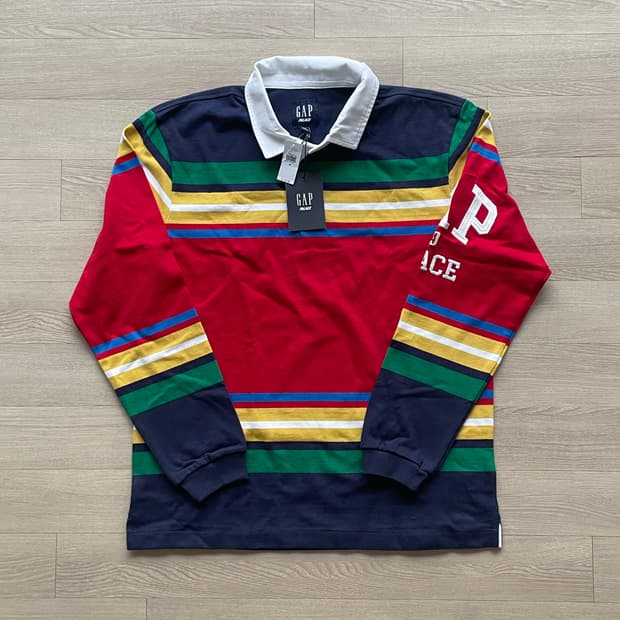 팔라스 갭 럭비 셔츠 palace gap