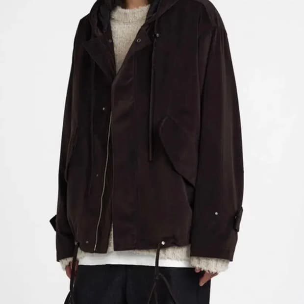 유스 브라운 벨벳 m51 L