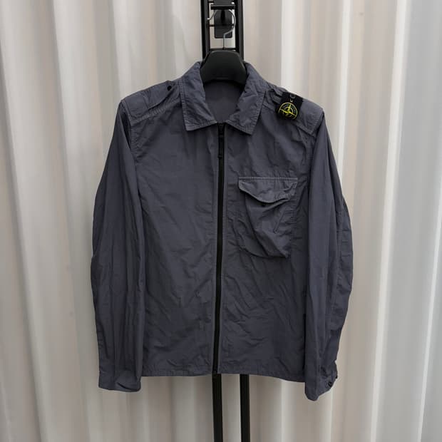 [백화점판/M] 스톤아일랜드 숄더 견장 오버셔츠 자켓