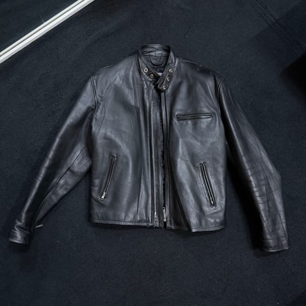 USA 싱글라이더 카페레이서 가죽자켓