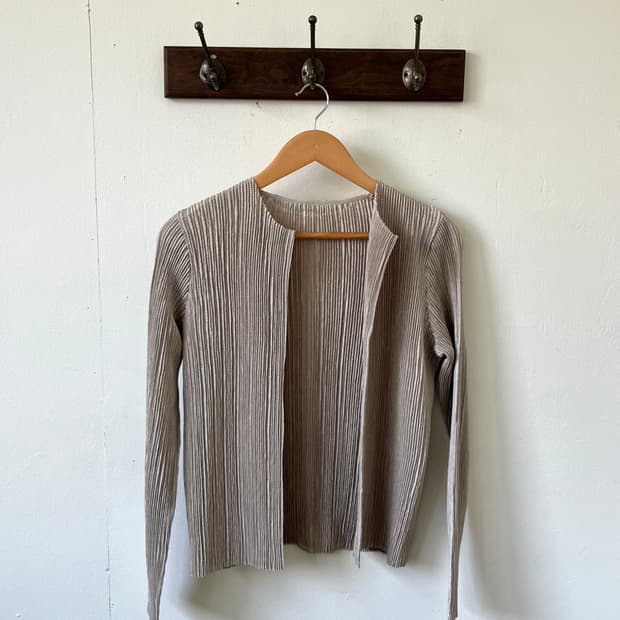 SPECCHIO 플리츠 가디건