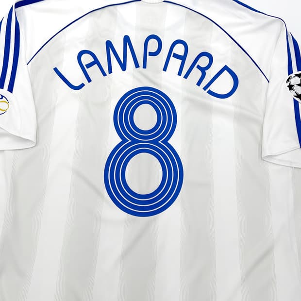 아디다스 06-07 첼시 어웨이 챔스킷 프랭크 램파드