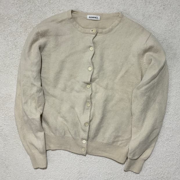 일본빈티지 harmonica 작사 딱붙 가디건