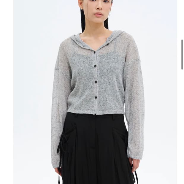 8seconds 여성 후드 가디건 F  
