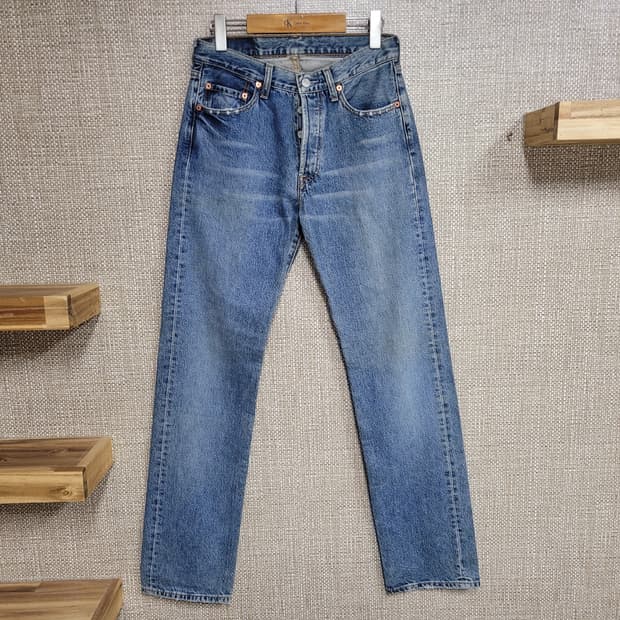 29인치 리바이스 501 빈티지 청바지 아메카지 
