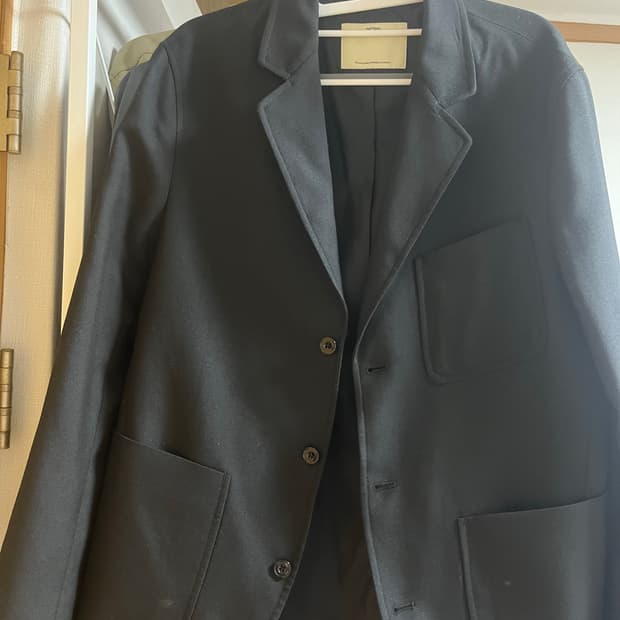 포터리 울 스포츠 셋업 블랙 판매합니다