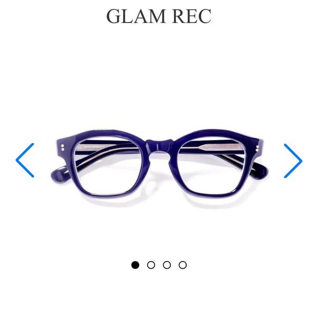 백산안경 글램렉 HAKUSNA MEGANE GLAM REC (BLACK)