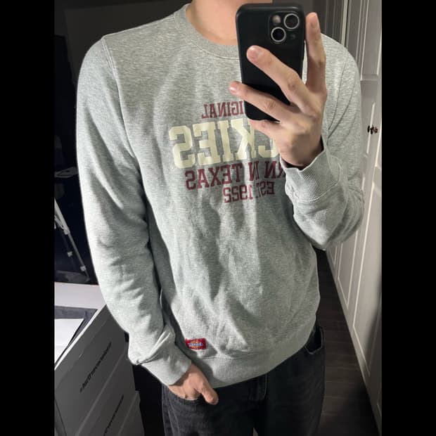 [M] DICKIES 디키즈 프린팅 맨투맨