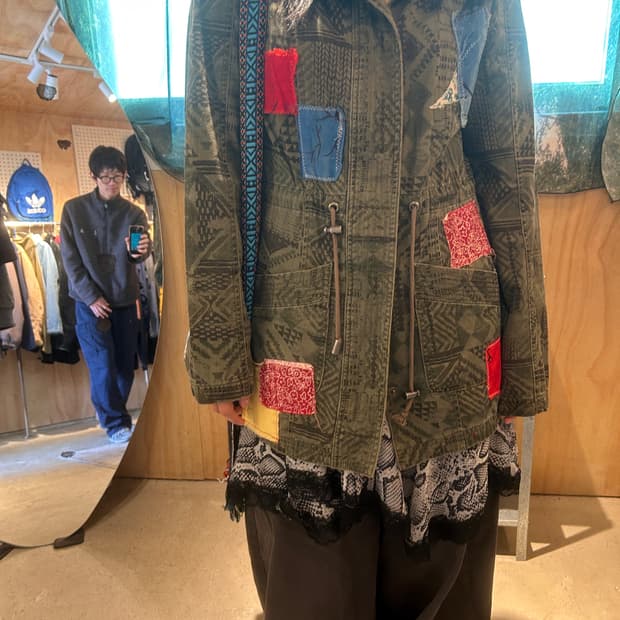 모시모 패치워크 필드자켓 Mossimo