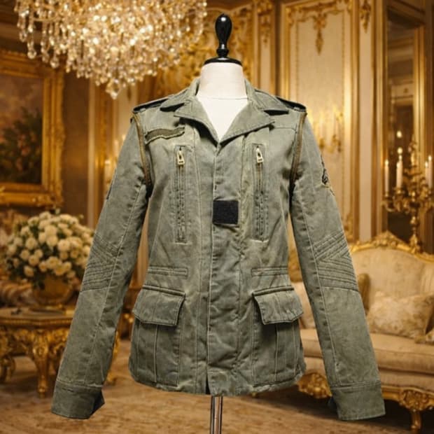 쟈딕앤볼테르 울프 야상 / 국내 매장 구매 / S (55)