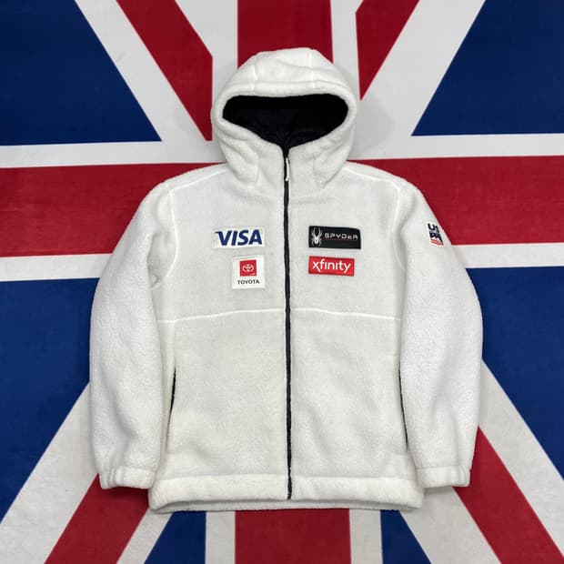 스파이더 후리스 누빔자켓 XXL