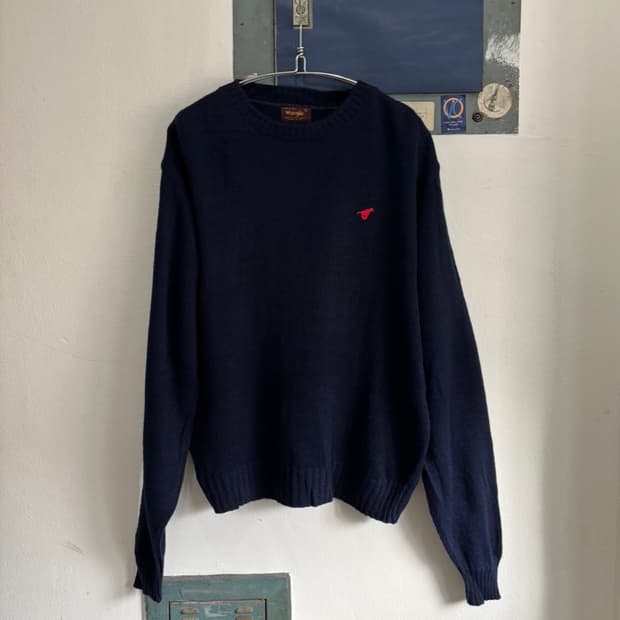 80s Wrangler Acrylic Sweater