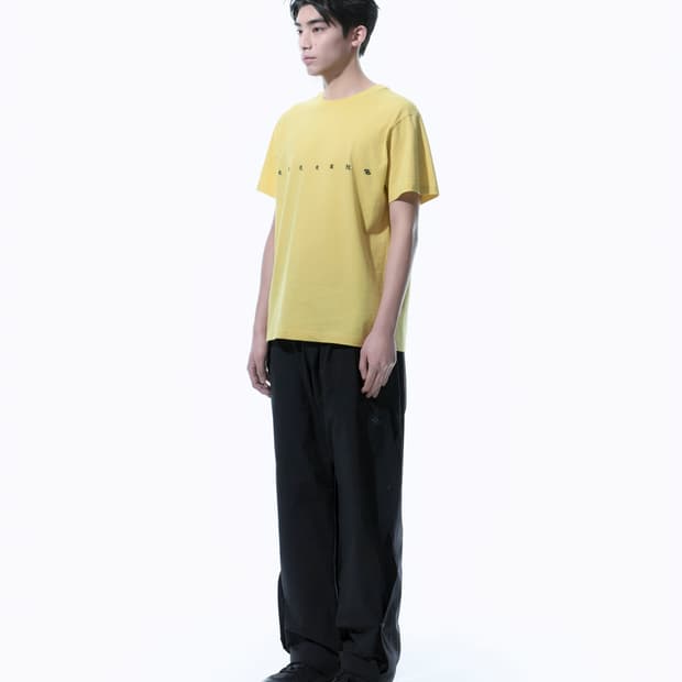 산산기어 찬 티셔츠 CHAN T-SHIRT [YELLOW]