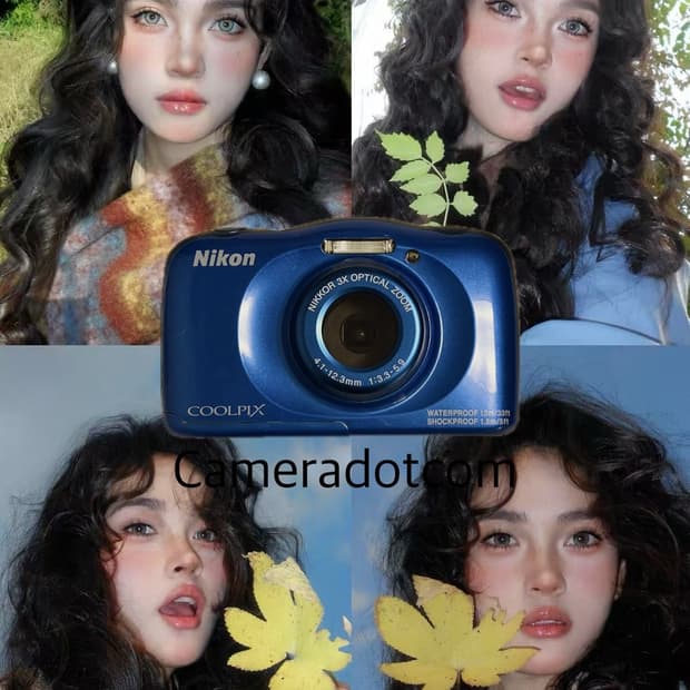 준민트급풀셋!) Nikon Coolpix S33 니콘 쿨픽스 블루