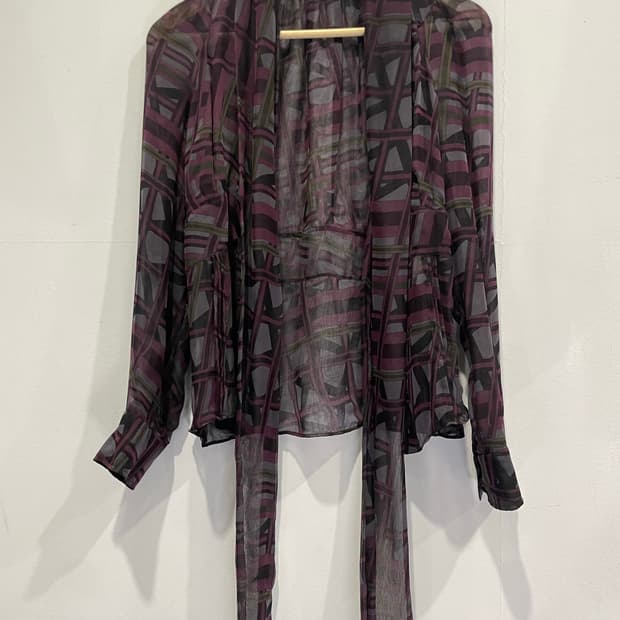 구찌 여성 실크 블라우스 38사이즈 정품