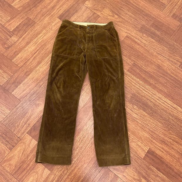 폴로 진스 코듀로이 퍼티그 팬츠