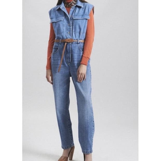 레이첼 코미 RACHEL COMEY 데님 점프수트