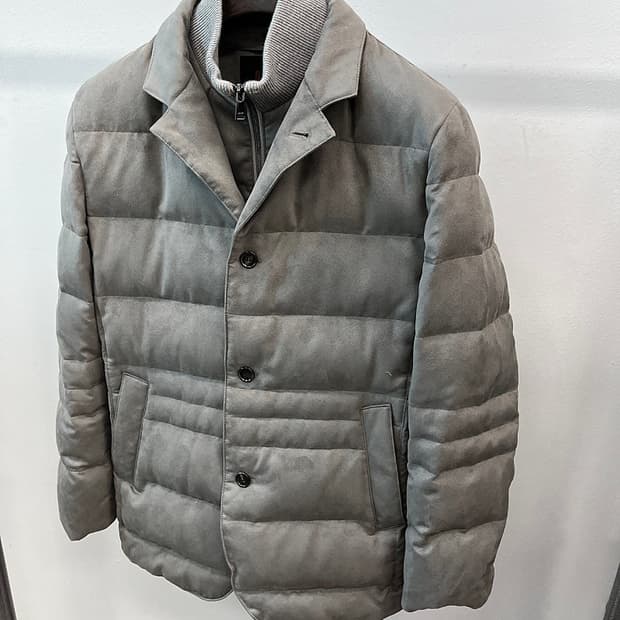 105) 닥스 스웨이드 구스패딩자켓 