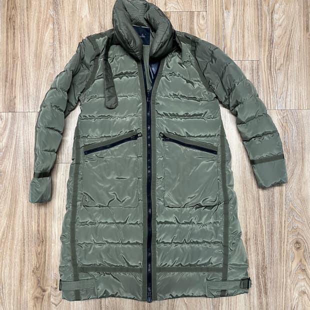 파올라 덕다운 롱패딩 