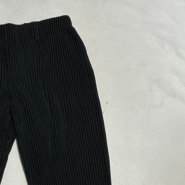 3 이세이 미야케 옴므 플리세 블랙 팬츠