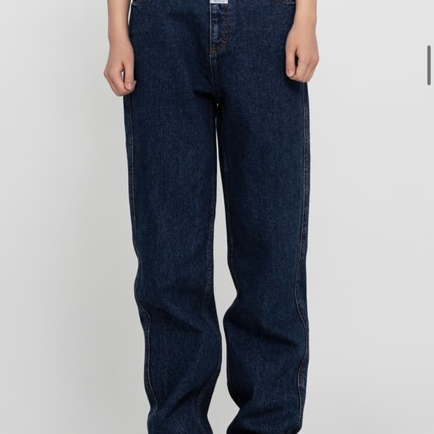 마리떼 X 차정원 W ROLL UP STRAIGHT 데님팬츠