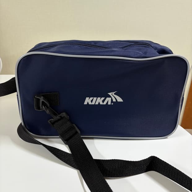 키카 트리플 슈즈백 네이비