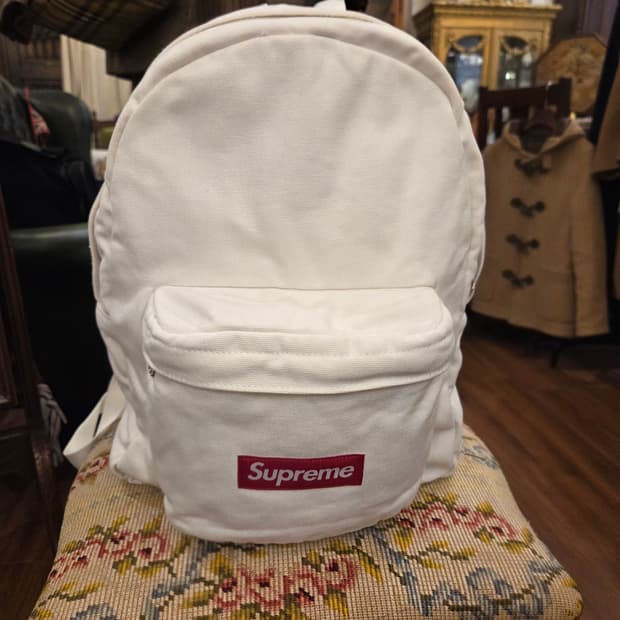 Supreme 캔버스 백팩