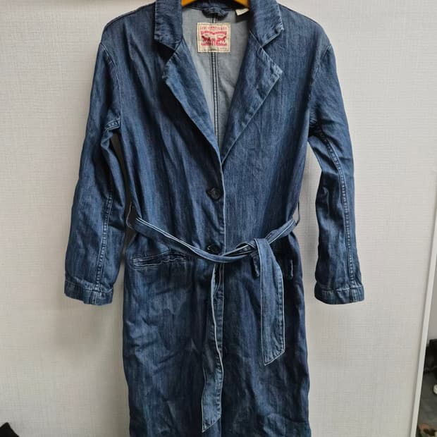 우먼 XS) 리바이스 데님 코트 팝니다
