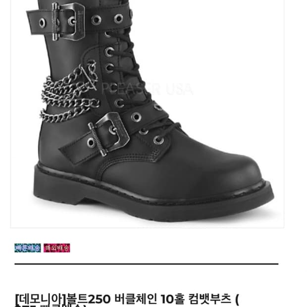 데모니아 250 사이즈 부츠 