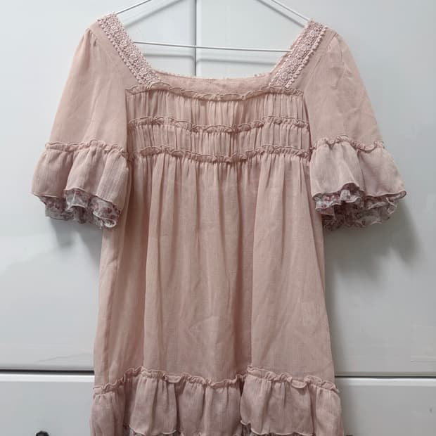카라하나 빈티지 레스트로즈 블라우스 대대장 카메 일본 빈티지 모리걸