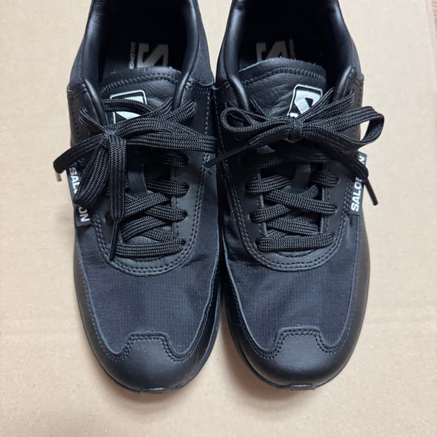 살로몬 꼼데가르송 SR90 블랙 255