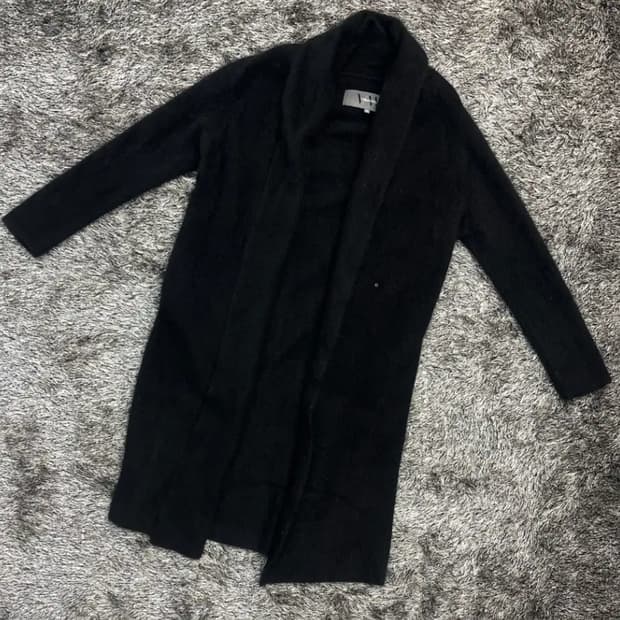 베라왕 여성 라쿤 캐시미어 롱 가디건 (55)