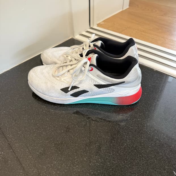 [260] 리복 나노 x5 화이트 레드