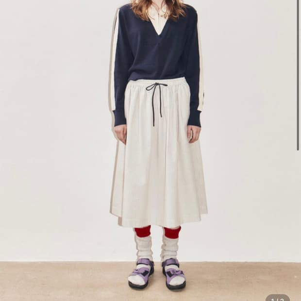 포니테일 Rollins Two Tone 하프집업니트  구해요