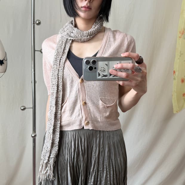 Margaret Howell 린넨 가디건