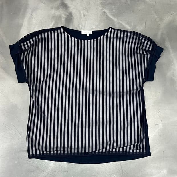  the shop tk 스트라이프 레이어드 반팔티 y16046