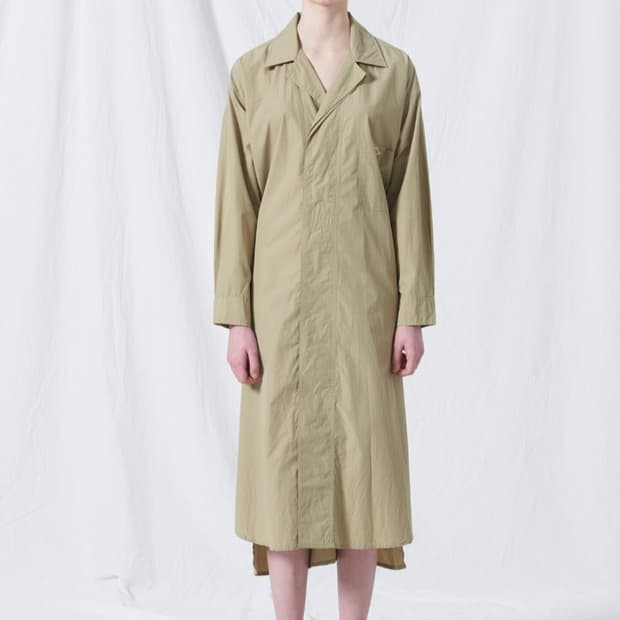 단톤 셔츠겸용 오버핏 원피스 36사이즈
