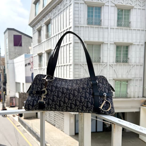 크리스찬 디올 트로터 숄더 백