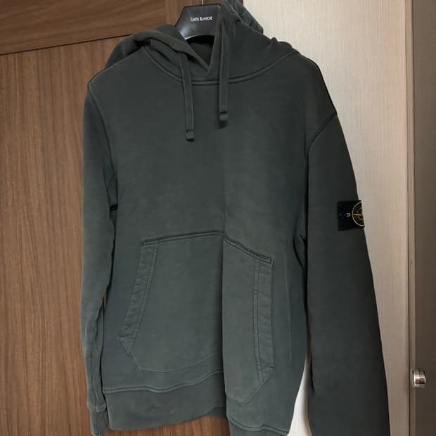 스톤아일랜드 후드티 L 100 그레이